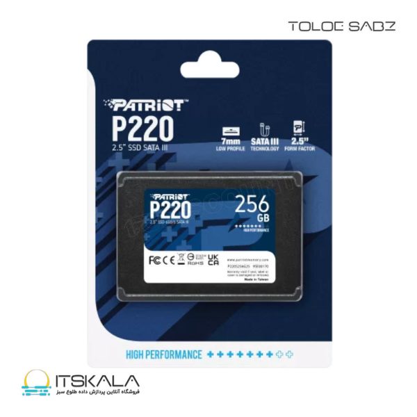 حافظه پاتریوت P220 SATA 256GB