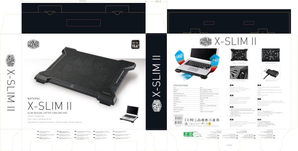 پایه خنک کننده کولر مستر مدل NOTEPAL X-SLIM II