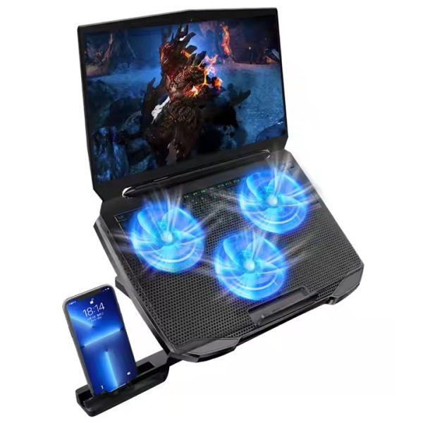 پایه خنک کننده کول کلد مدل F2 PLUS 3FAN