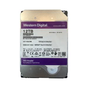 هارد دیسک اینترنال وسترن دیجیتال 12ترابایت استوک